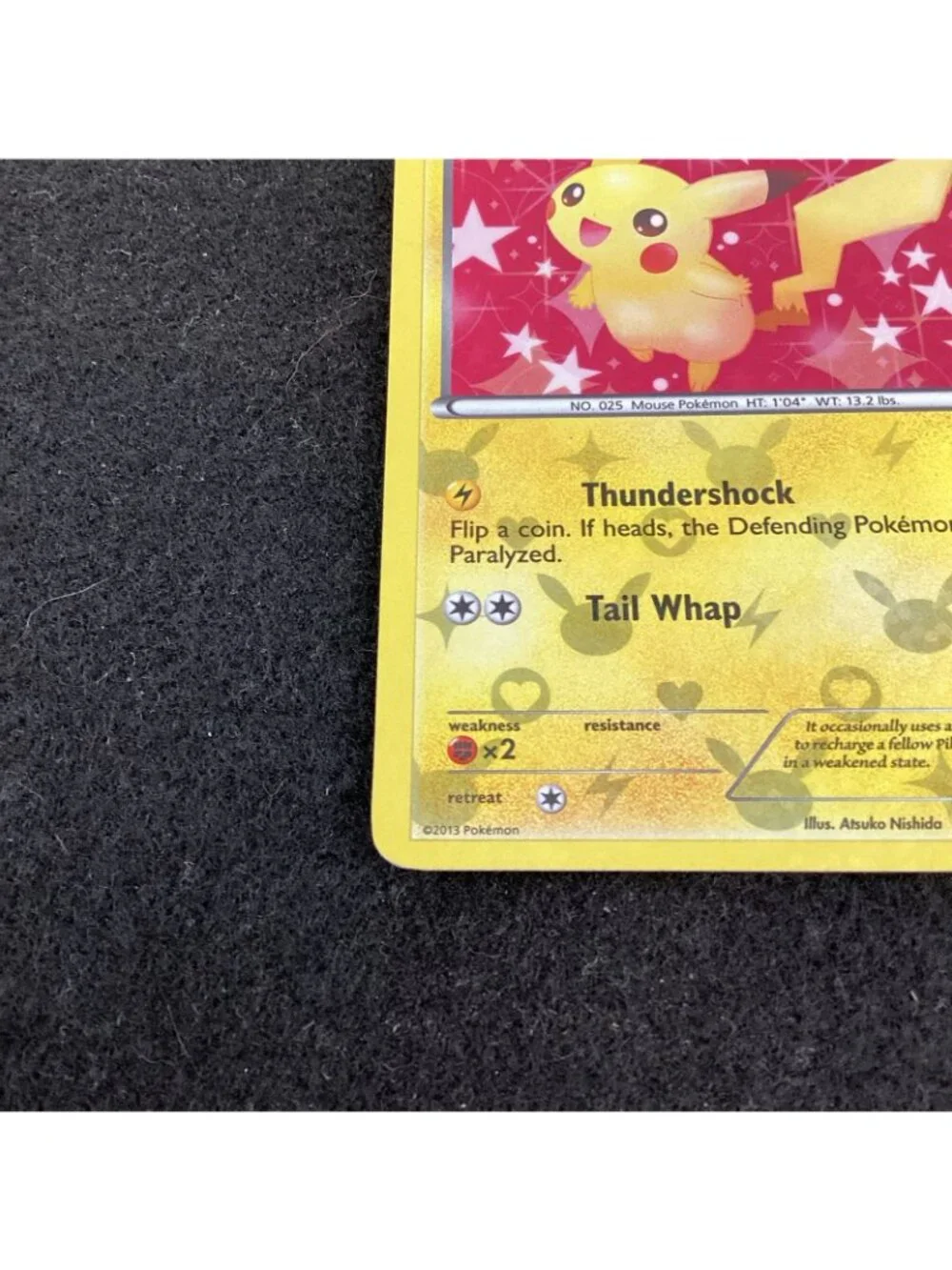 Pikachu RC7/RC25 Legendary Treasures: Radiant Collection Pokemon TCG Holo EX Con